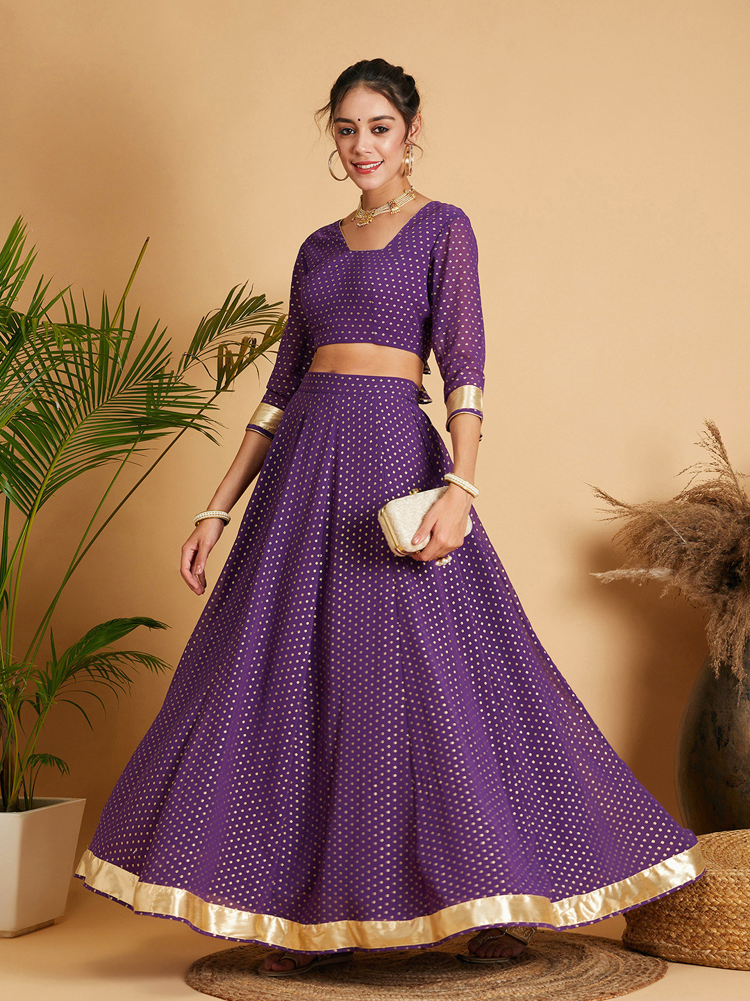 Shae by SASSAFRAS Printed Ready To Wear Top & Skirt