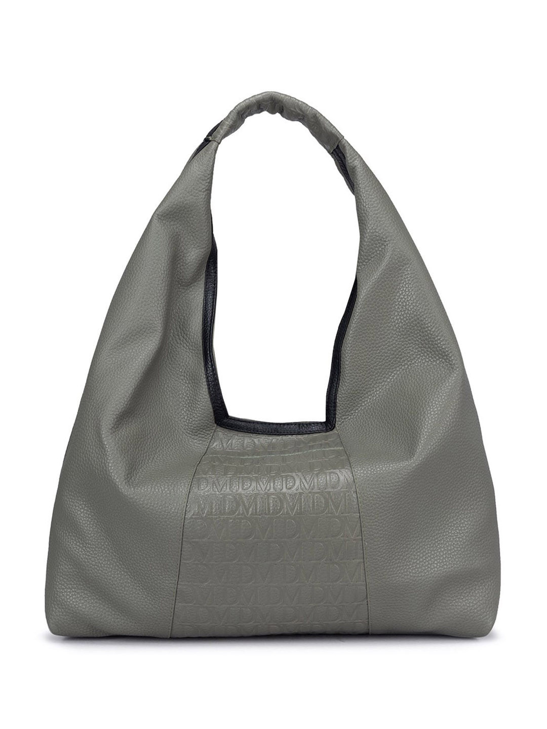 Da Milano Leather Structured Hobo Bag