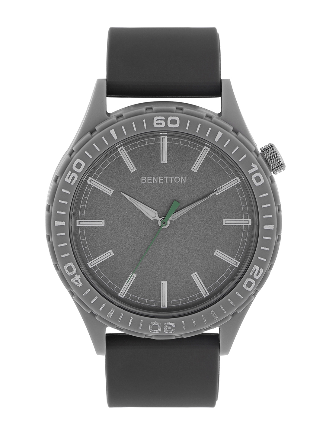 United colors of benetton watches black 2025