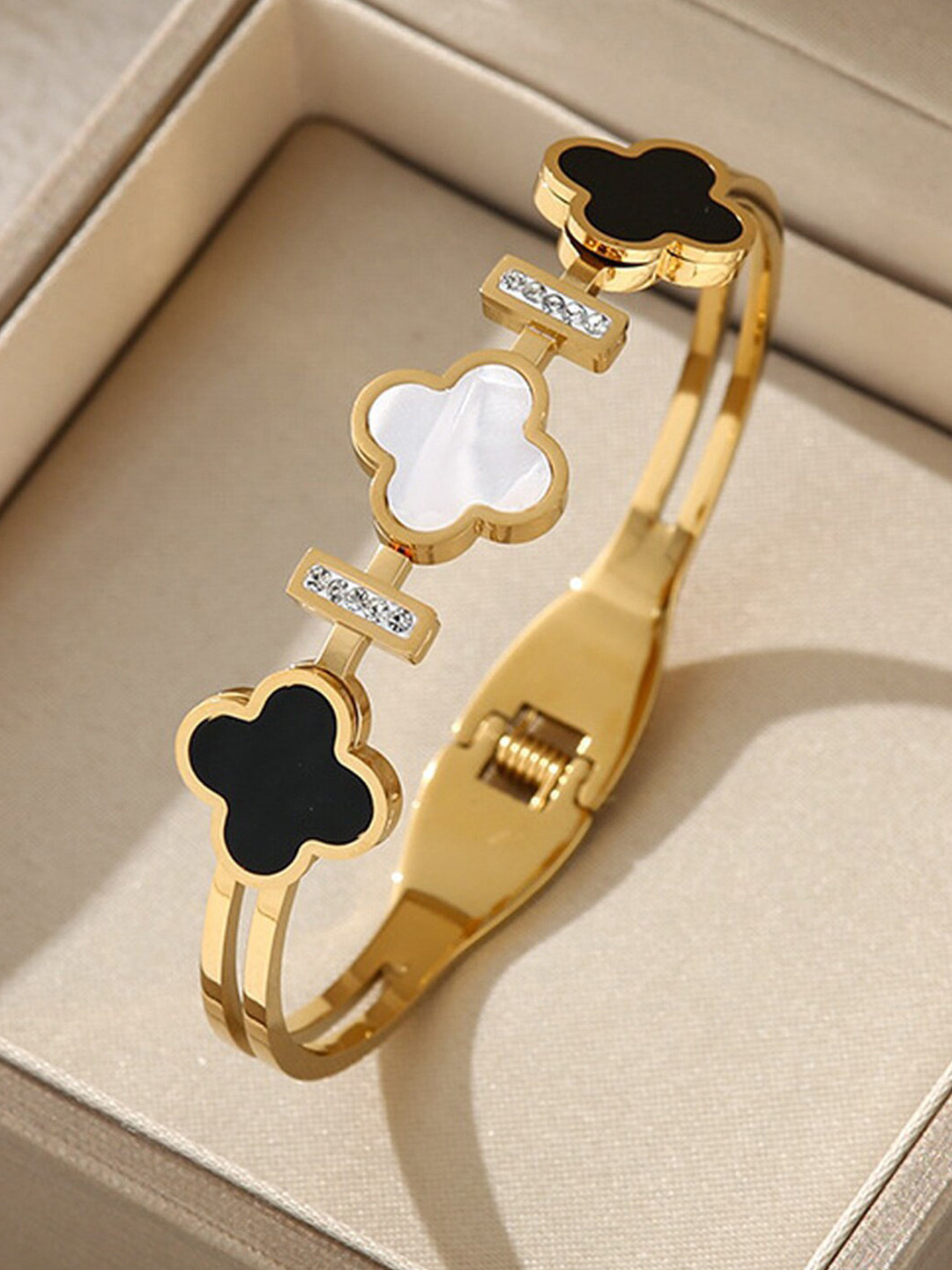 Designs & You Gold-Plated Bangle-Style Bracelet