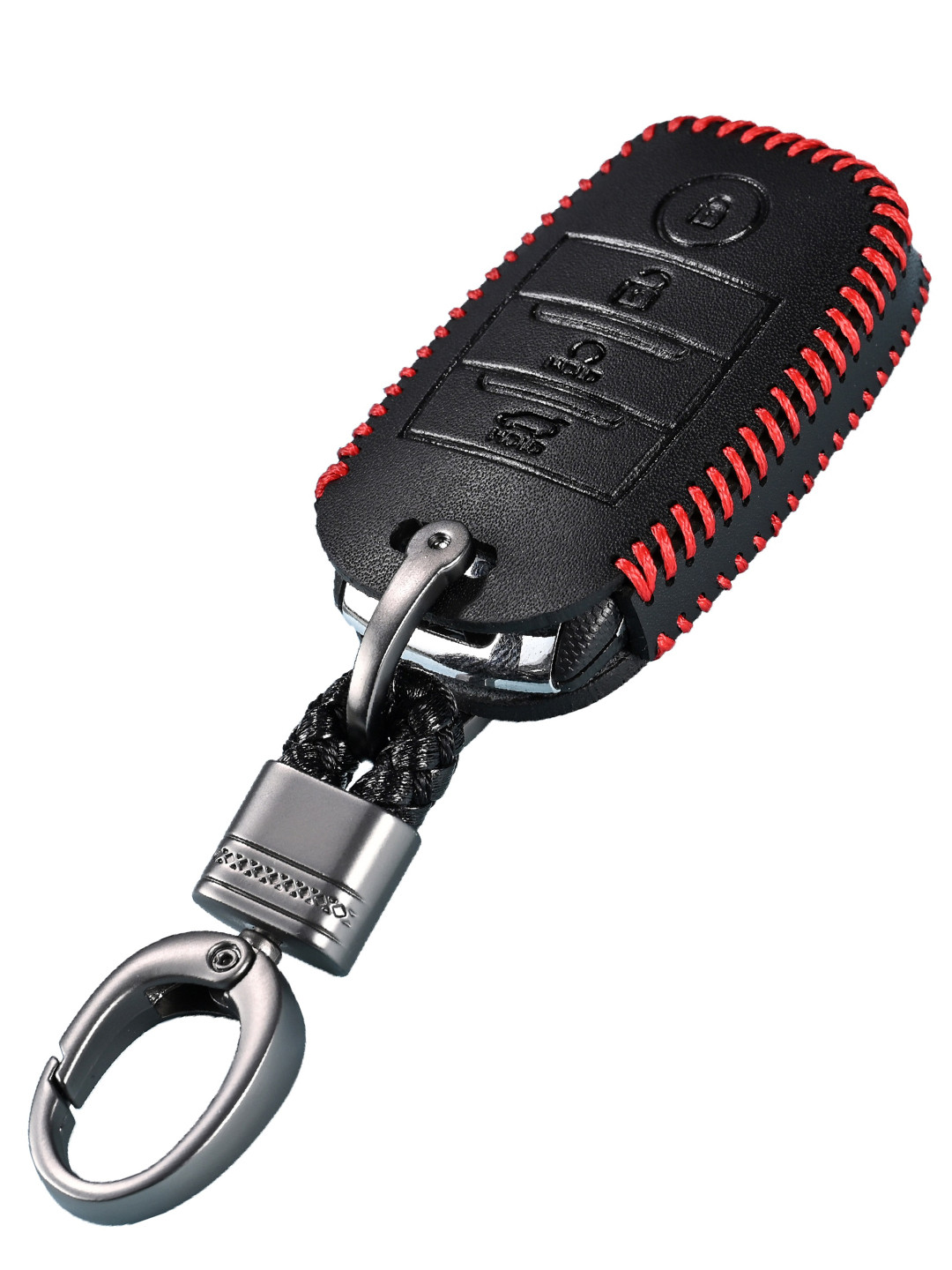 CONTACTS Kia 4 Leather Key Chain
