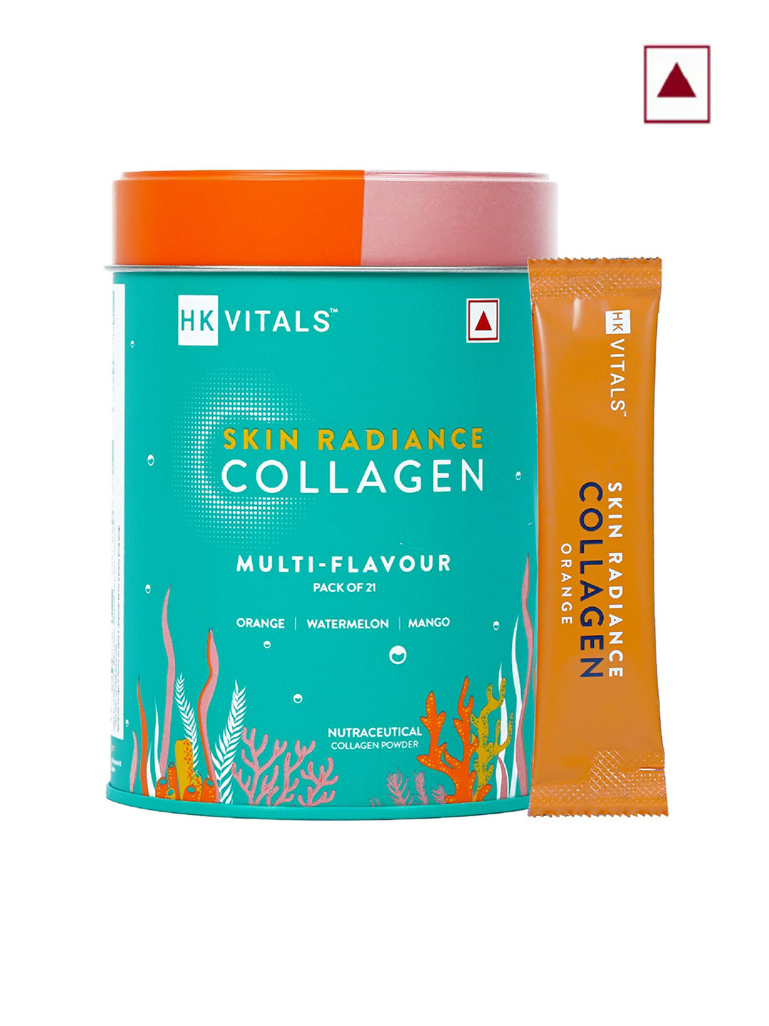 HK VITALS Skin Radiance Collagen Powder - Multi-Flavour - 21 Sachets