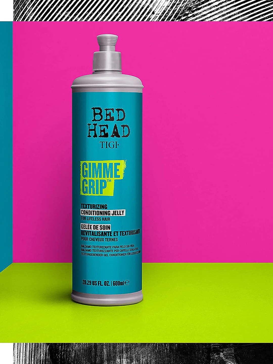 TIGI BED HEAD Gimme Grip Texturizing Conditioning Jelly for Lifeless Hair - 600 ml