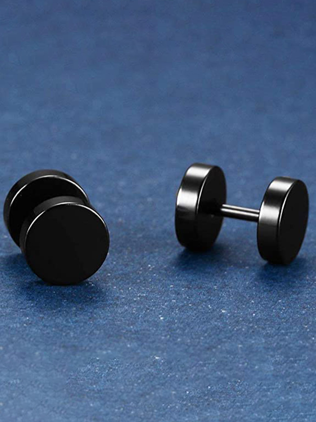 KRYSTALZ Men Stainless Steel Classic Studs