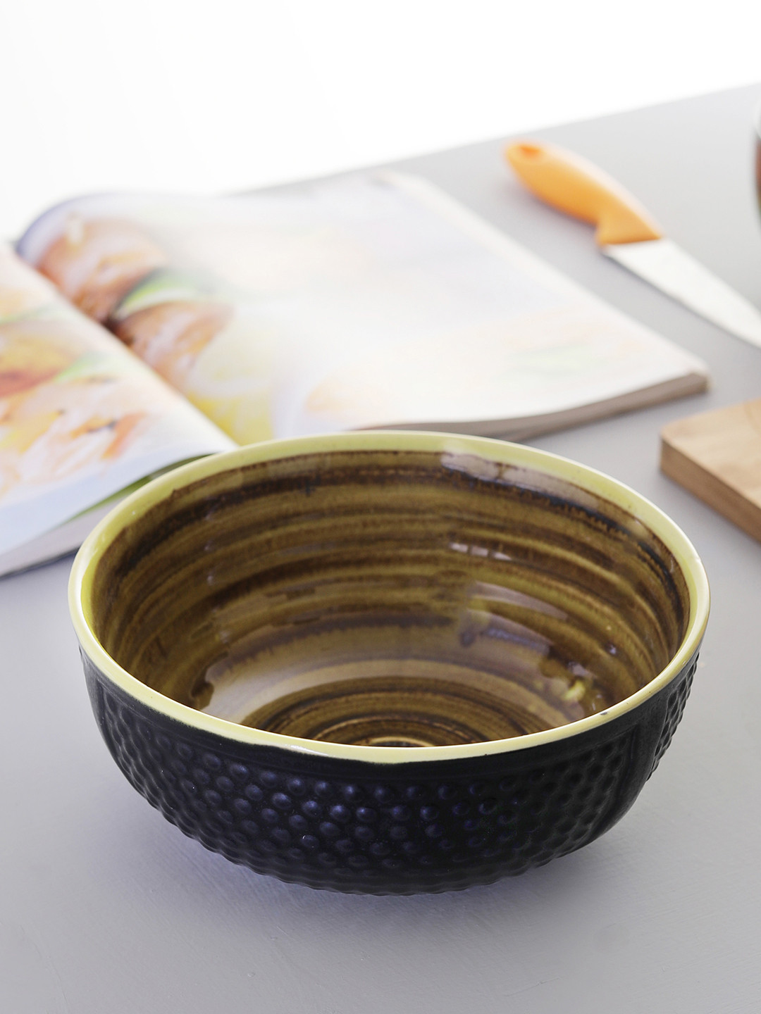 MIAH Decor Tan Solid Ceramic Set