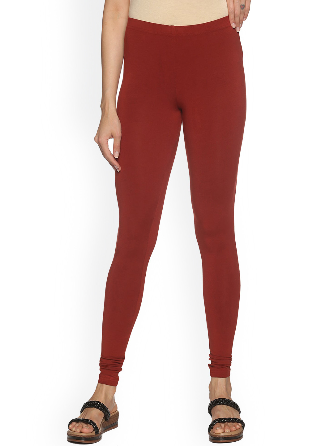 HAY Mid-Rise Anti-Static Churidar-Length Leggings