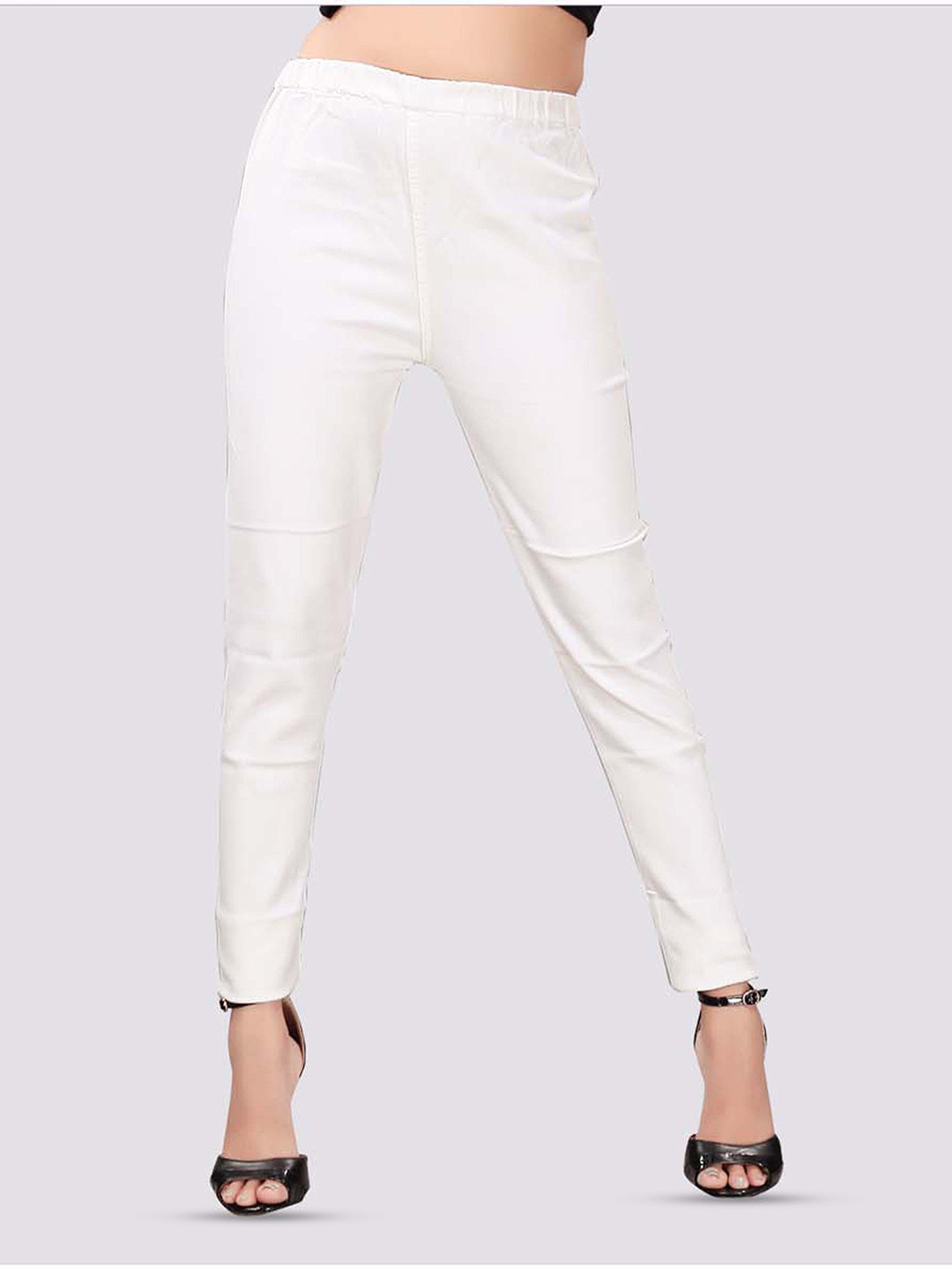 MM-21 Women Skinny Fit Cotton Denim Jeggings