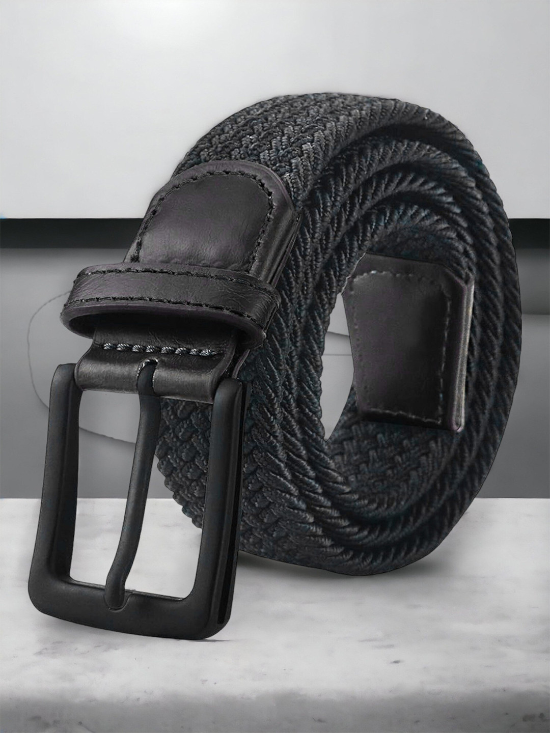 ZORO Unisex Woven Design Stretchable Belt