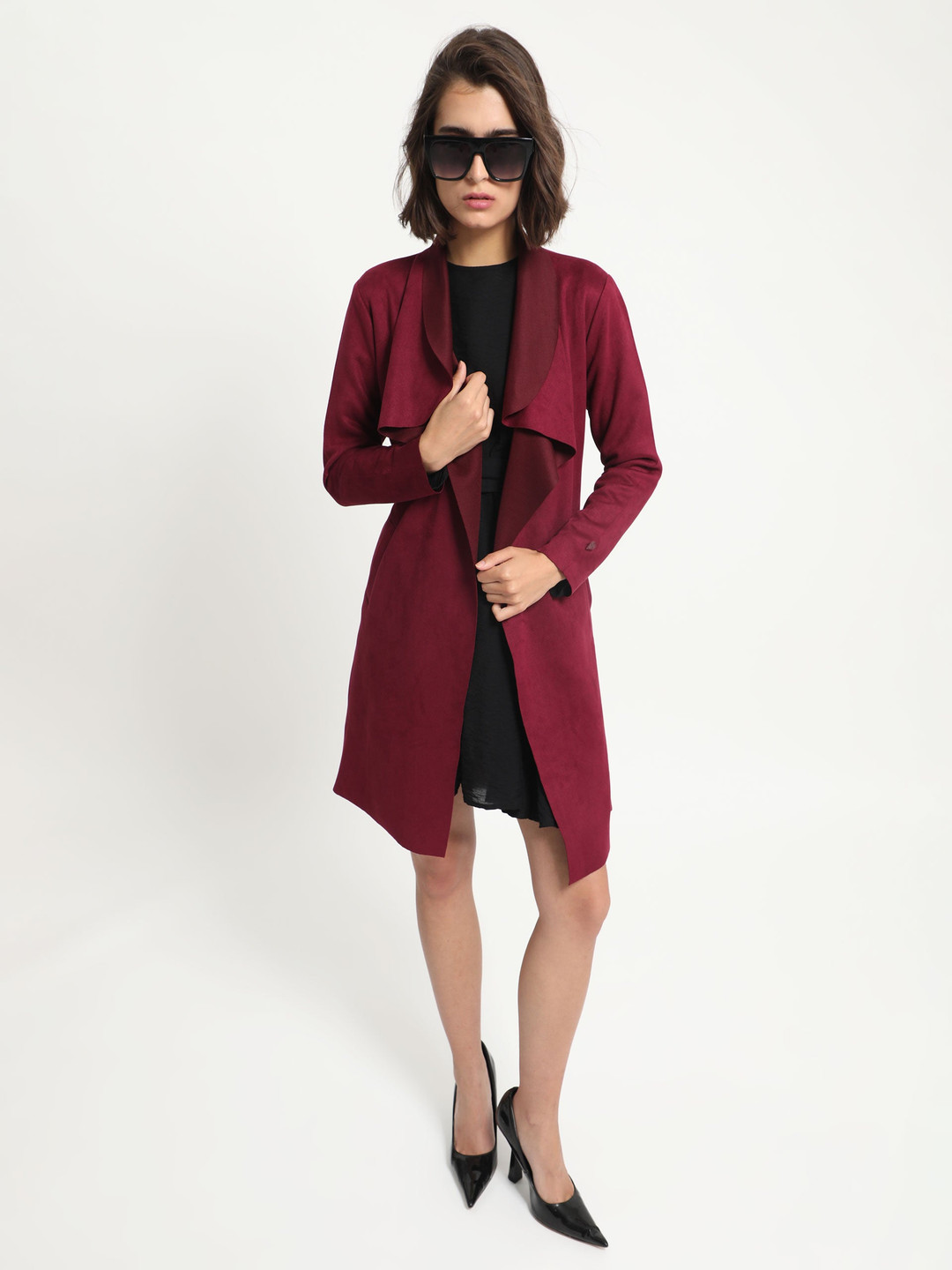 RAREISM Waterfall Longline Tailored Jacket