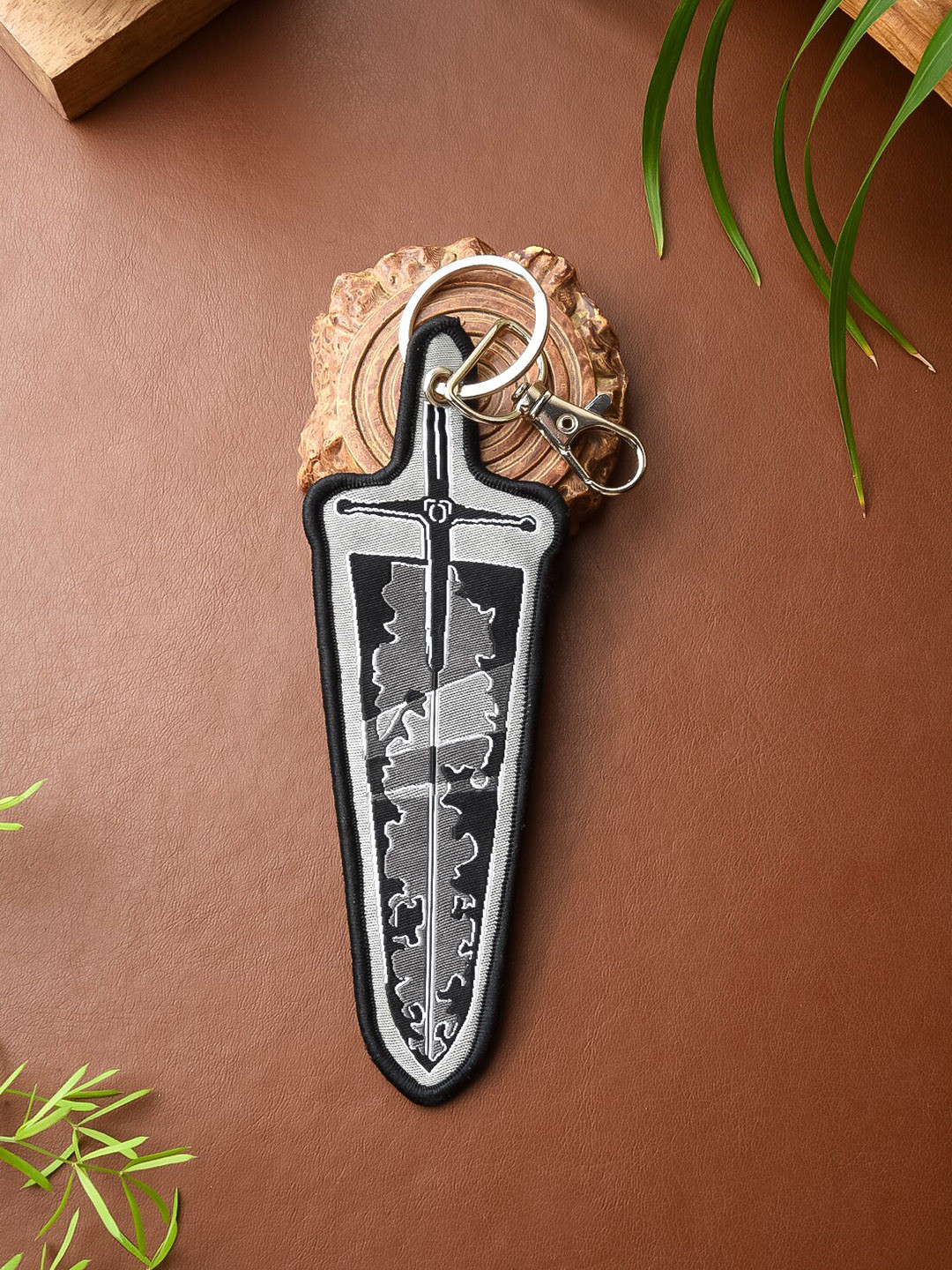 COMICSENSE Black Clover Anime Anti Mage Woven Key Chain