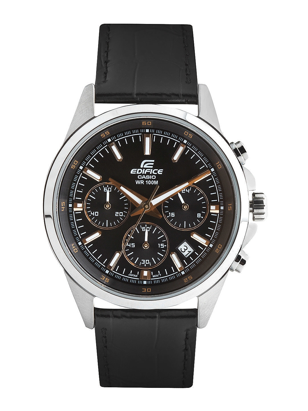 Buy Edifice Men Black Dial Chronograph Watch EFR 527L 1AVUDF EX101 - Watches Men | Myntra