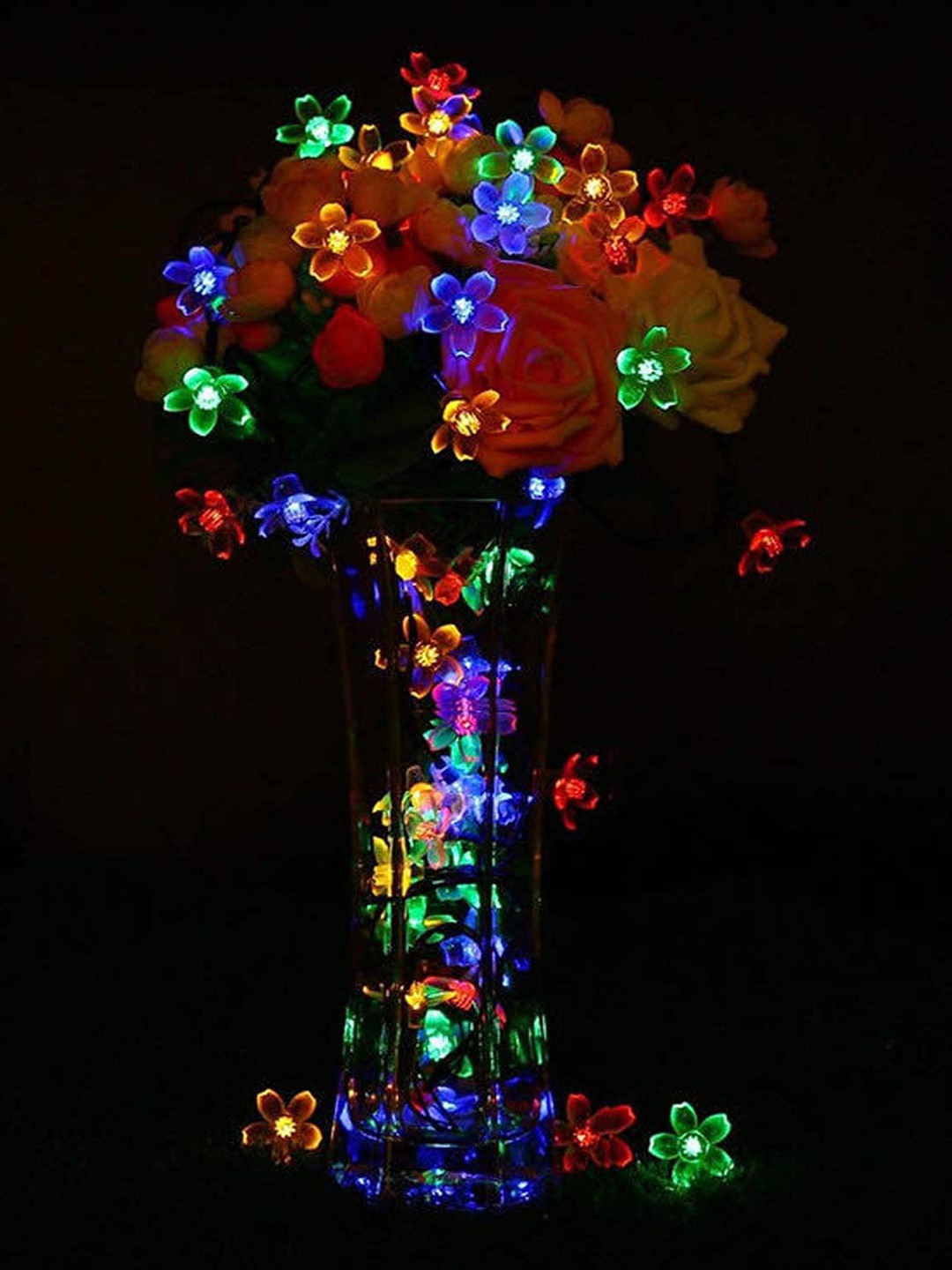 Ascension White Floral Shaped String Lights