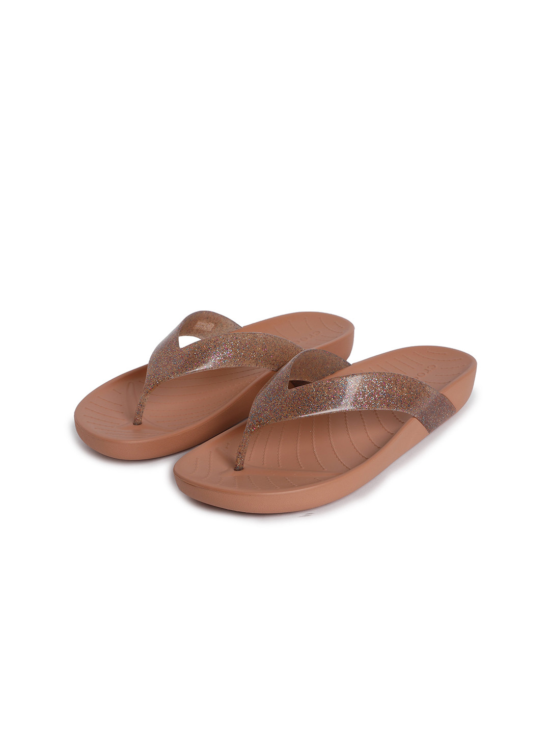 Crocs Splash Printed Open Toe Flats