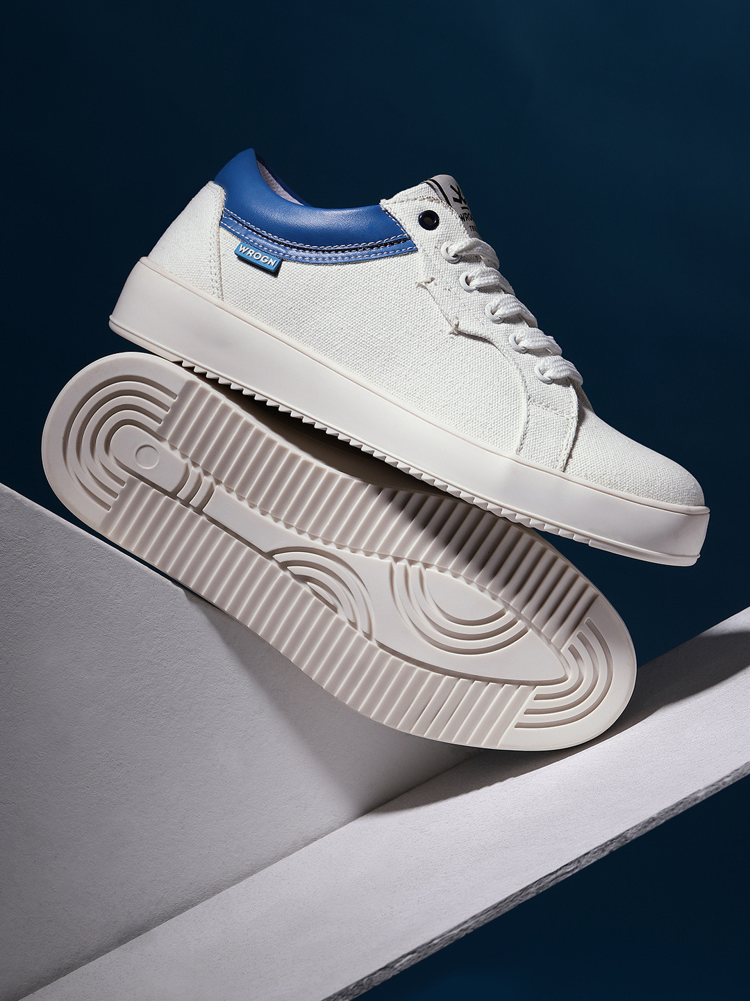 WROGN Men Round Toe Sneakers