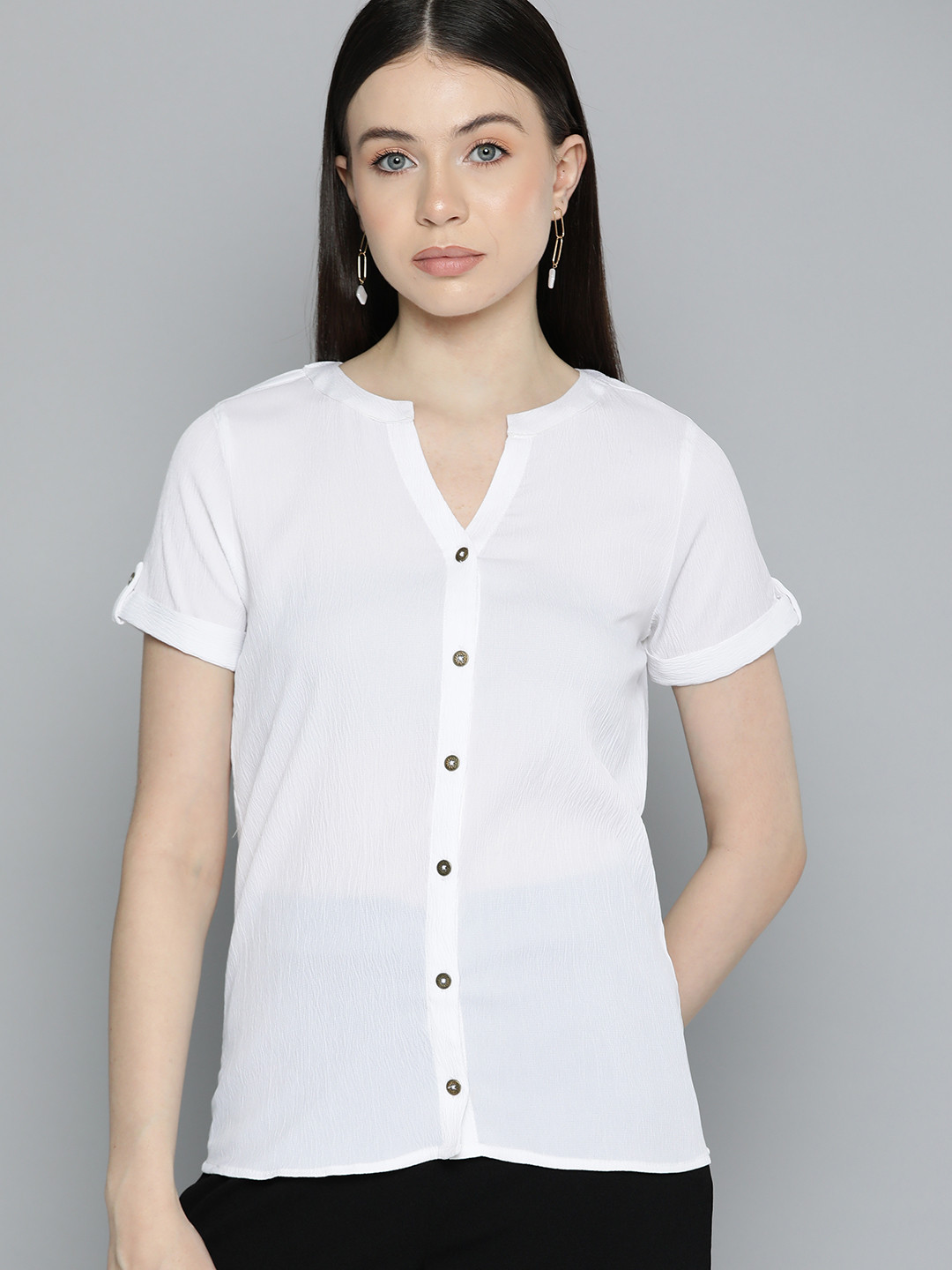 Chemistry Women Standard Opaque Formal Shirt
