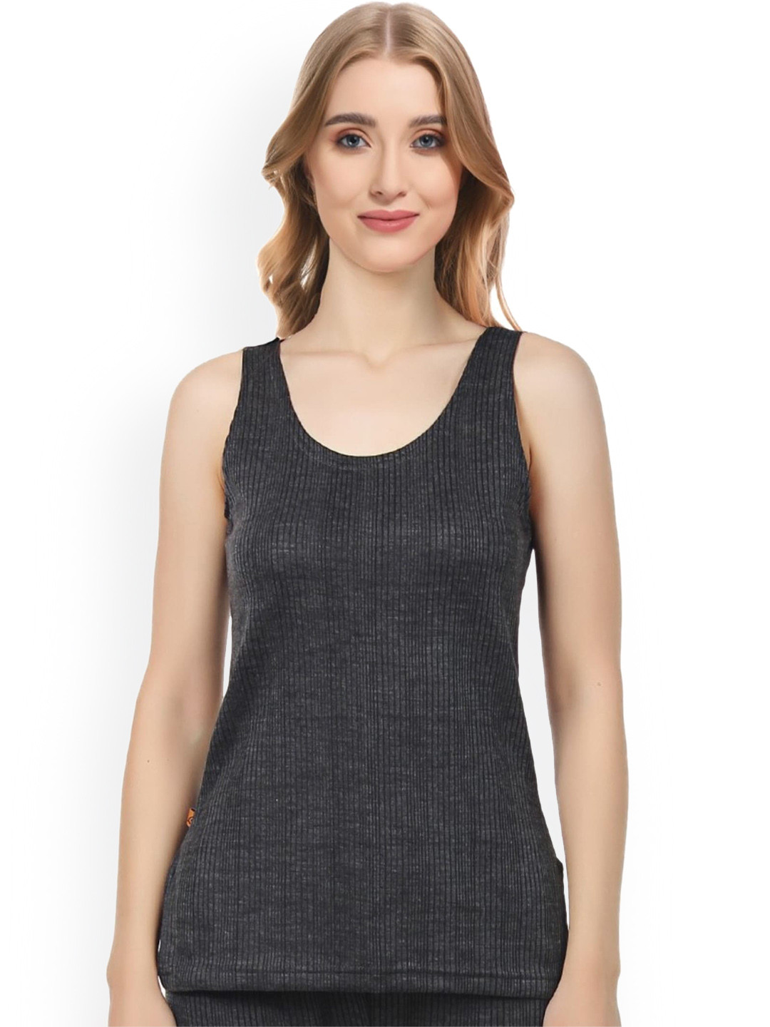 Boleem Sleeveless Scoop Neck Thermal Top