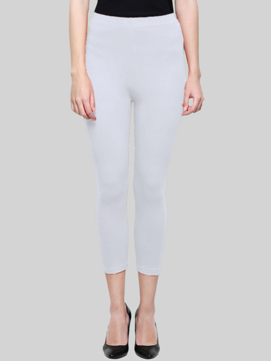 SAUNDARYA Anti pilling Calf Length Leggings