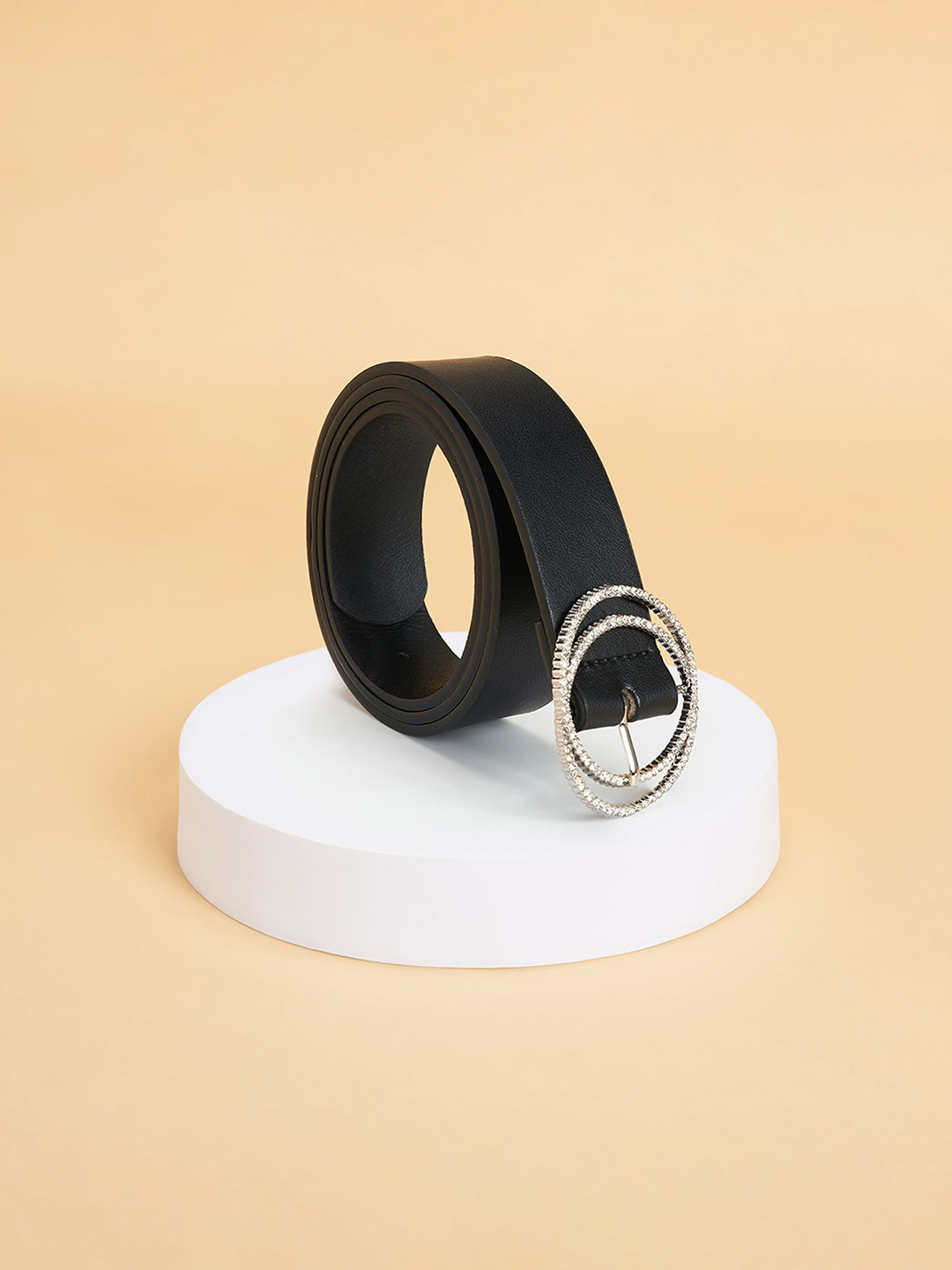 Forever Glam by Pantaloons Women Tang Closure Slim Belt