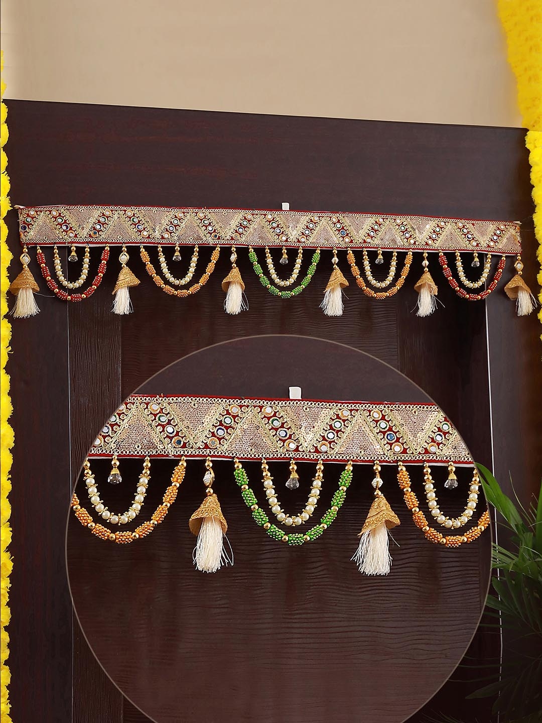 Tassel Wall Hanging/ Festive Wall Decor /Tassel Bandhanwar /Hanging Toran