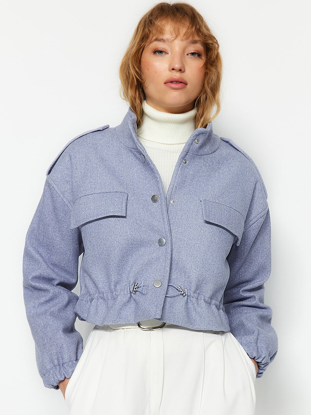 Trendyol Single-Breasted  Overcoat