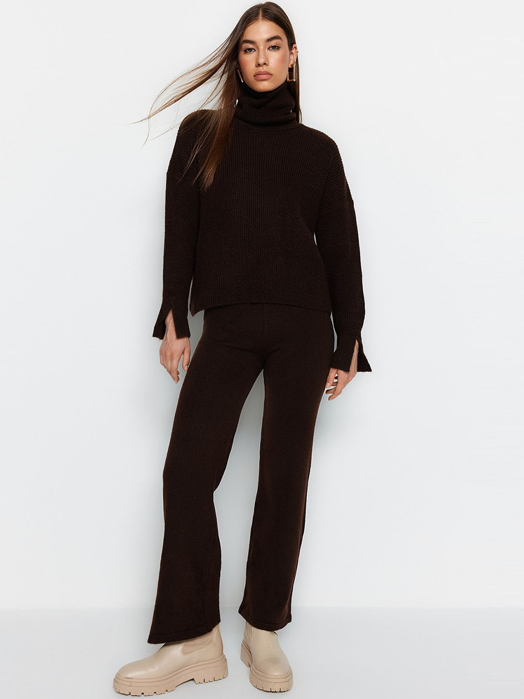 Trendyol Acrylic Sweater With Trousers