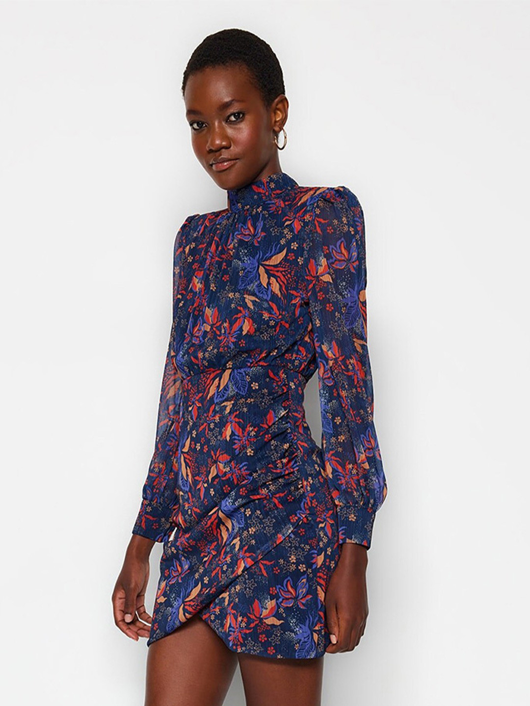Trendyol Floral Printed Sheath Dress