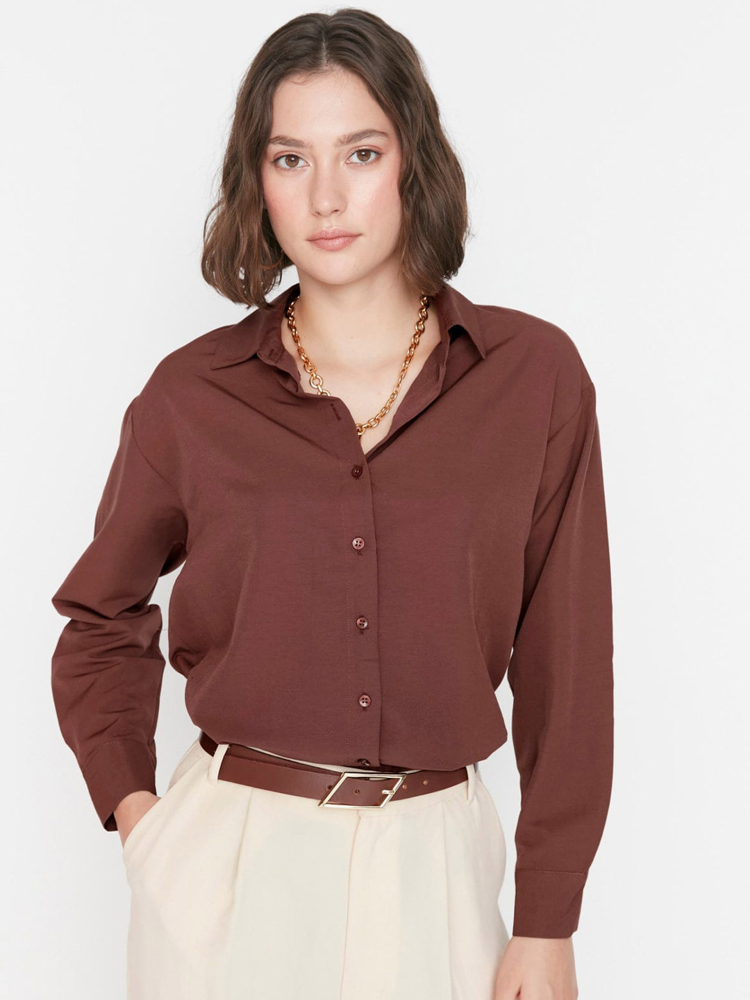 Trendyol Long Sleeve Casual Shirt