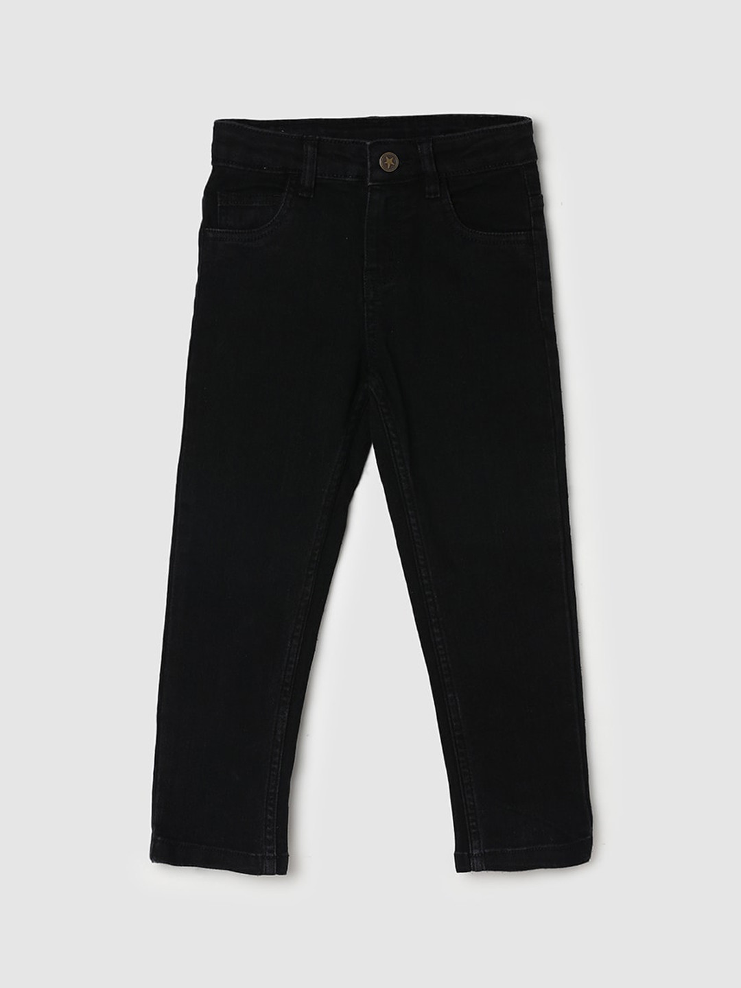 max Boys Clean Look Mid-Rise Stretchable Jeans