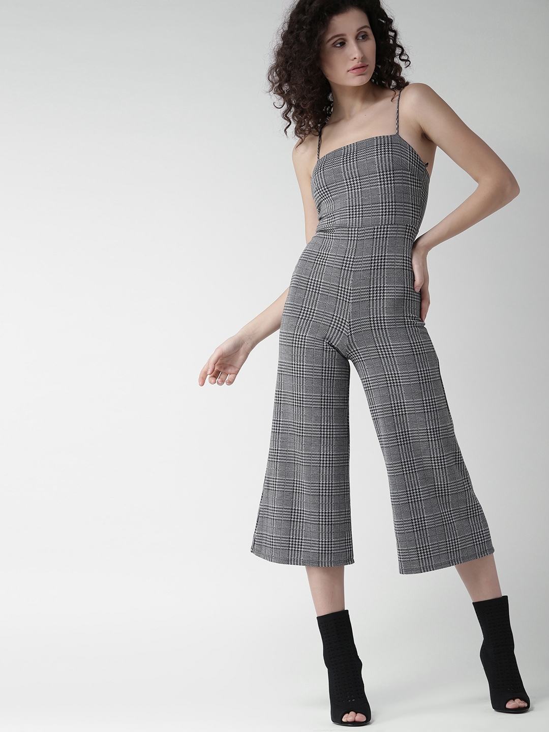 forever 21 grey jumpsuit