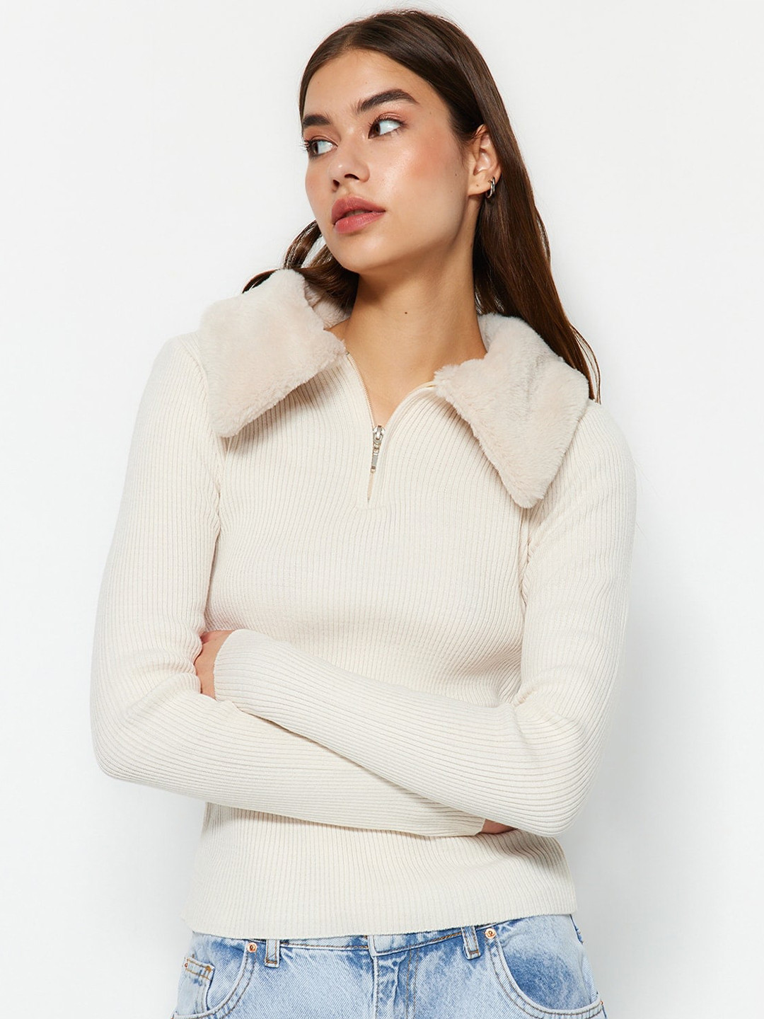 Trendyol Fuzzy Pure Acrylic Pullover