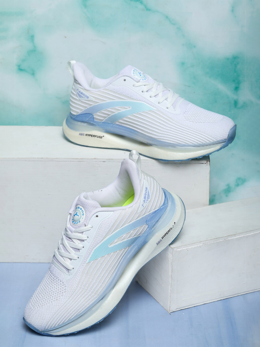 ABROS Men Edge Lace-Up Running Shoes