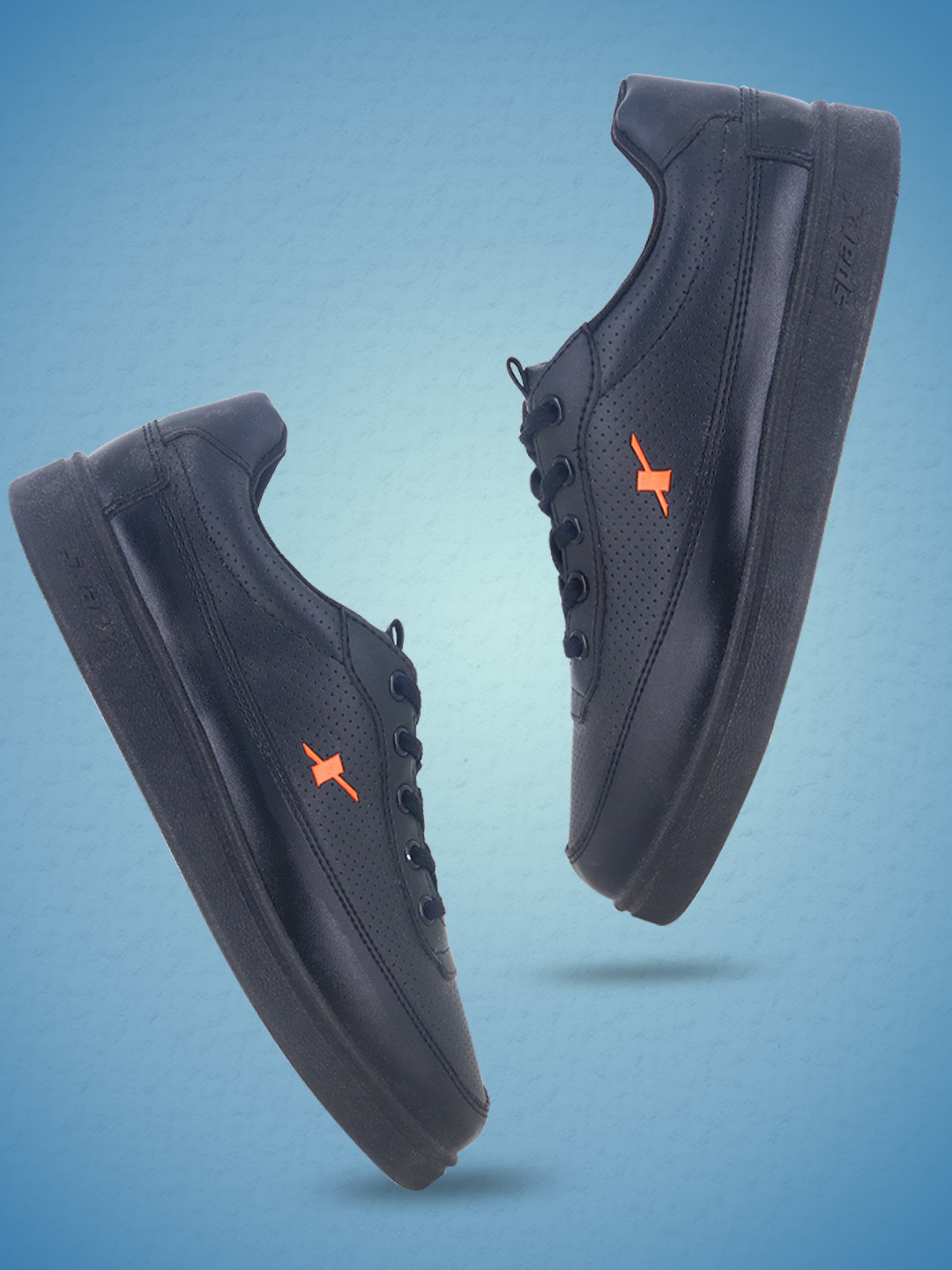 Sparx Men Textured Lace-Up Sneakers