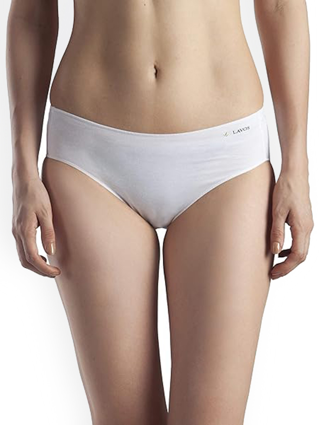 LAVOS Mid-Rise No Marking Anti Bacterial Bamboo Cotton Hipster Briefs