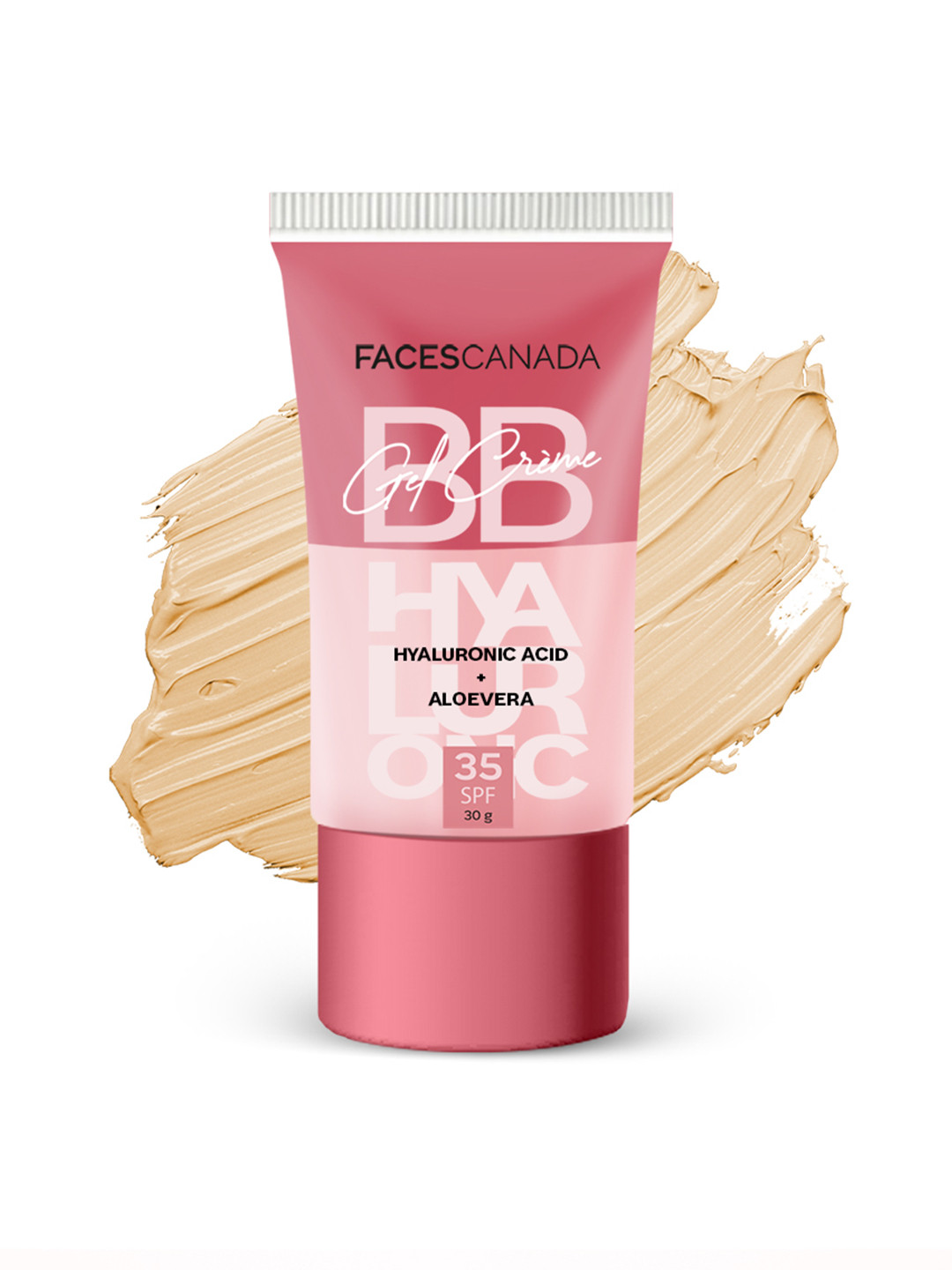 FACES CANADA Lightweight BB Gel Cream With Hyaluronic Acid - 30g - Soft Honey 02