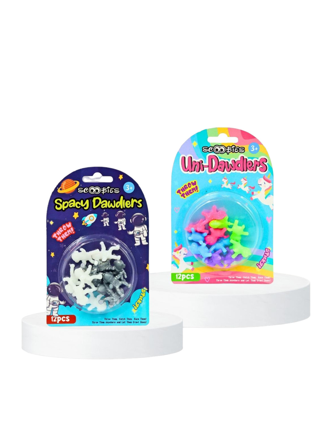 SCOOBIES Kids 2 Pieces Dawdiers Sticky Toys