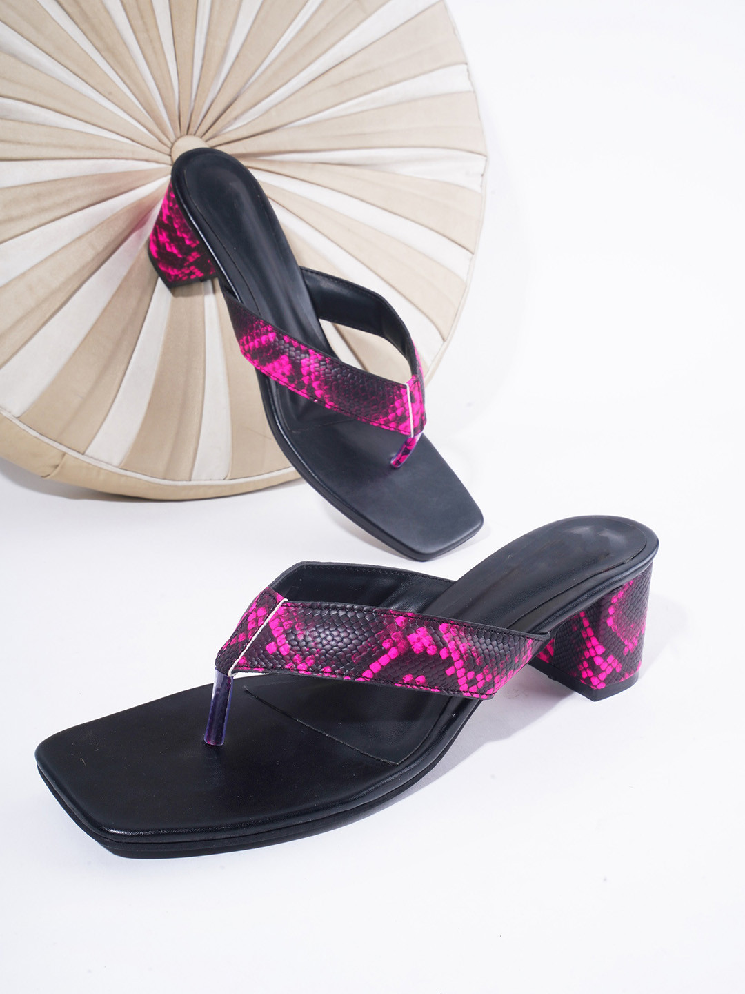 Try Me Animal Printed Block Heels