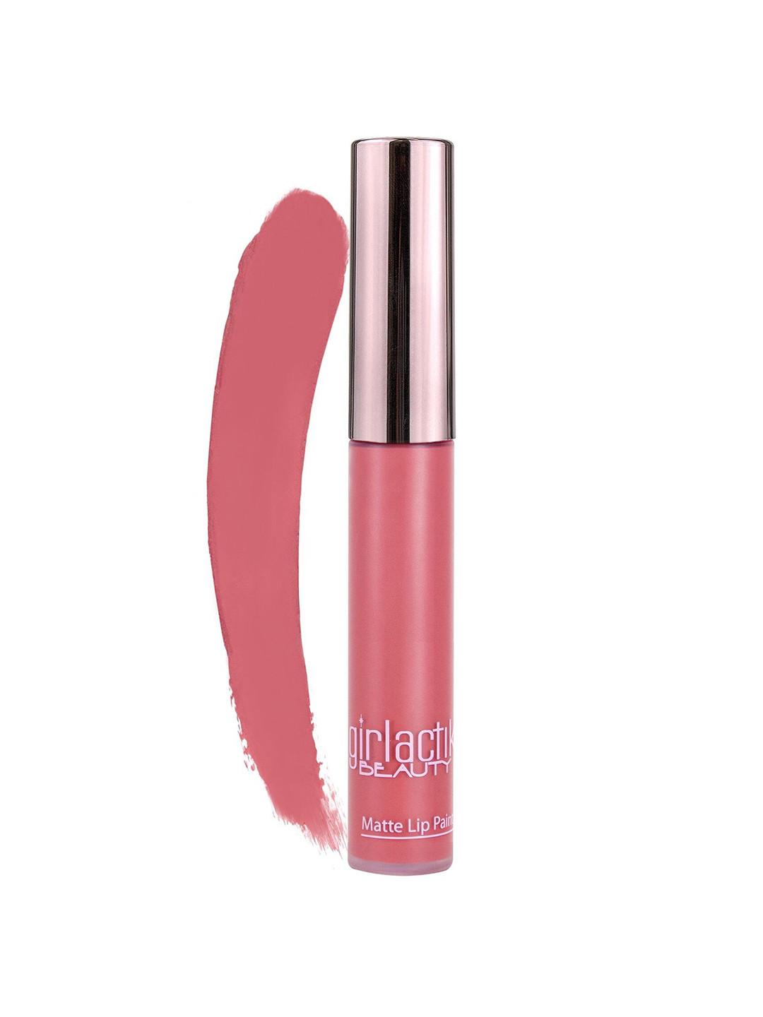 Girlactik Beauty Long Lasting Matt Lip Paint Liquid lipstick- 7.5ml - Allure