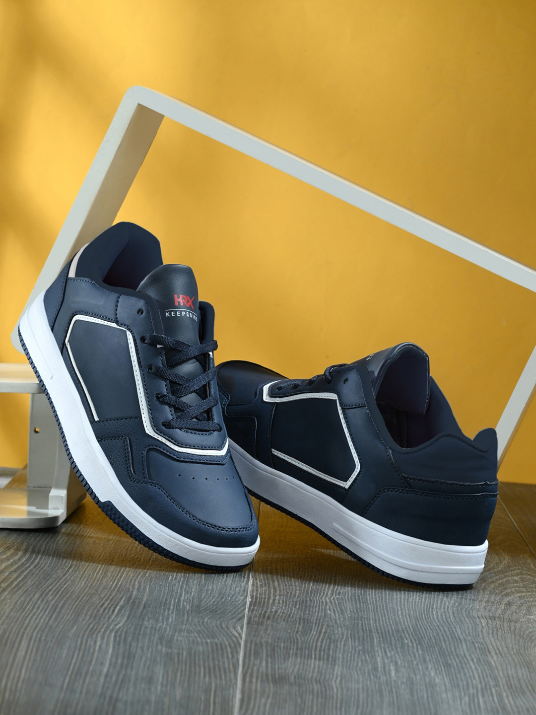 HRX by Hrithik Roshan Men Perforations Lightweight Comfort Gamescape Sneakers