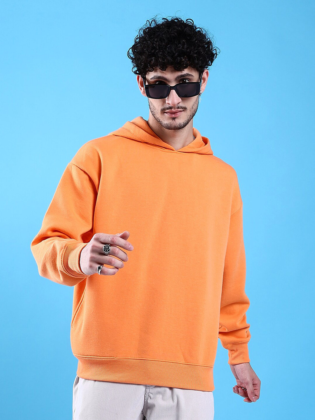 The Indian Garage Co Hooded Long Sleeve Oversized Pullover Sweatshirt