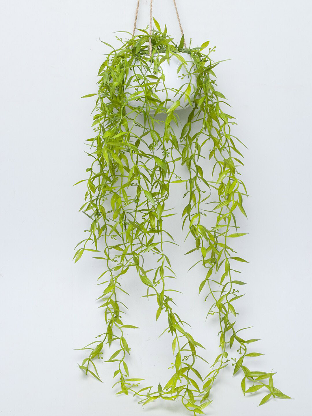 MARKET99 Green Artificial Plant With Hanging Pot