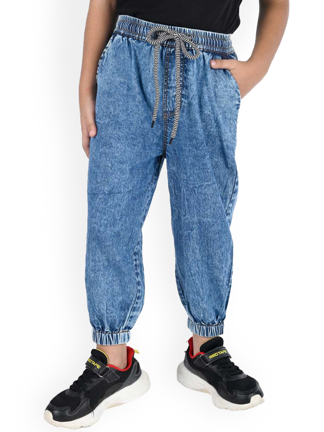 Budding Bees Boys Mid Rise Light Fade Jeans