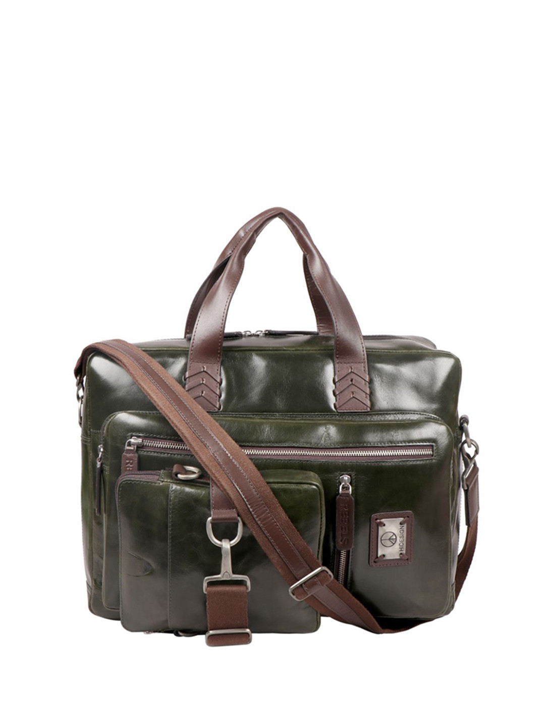 Hidesign Leather Messenger Bag