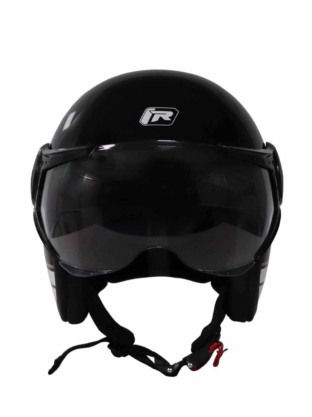 TVS Ronin Edition Men Graphic Printed Open Face Helmet