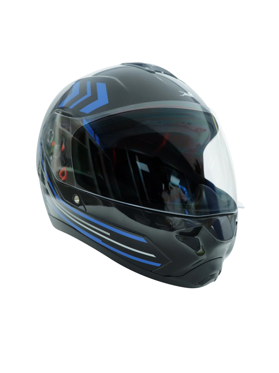 TVS Ntorq FF FX21 Men Graphic Printed Full Face Helmet