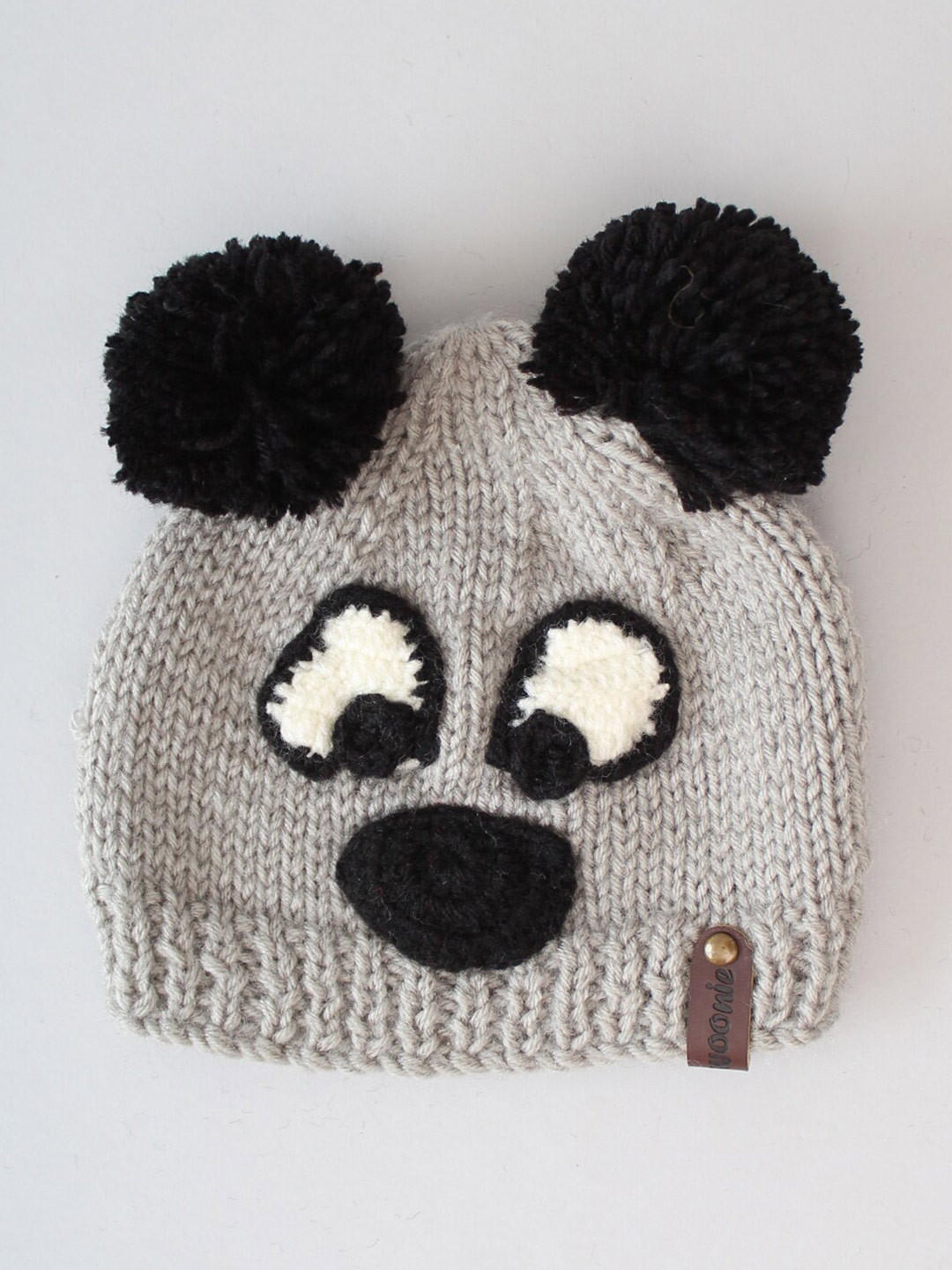 Woonie Unisex Kids Knitted Woollen Beanie