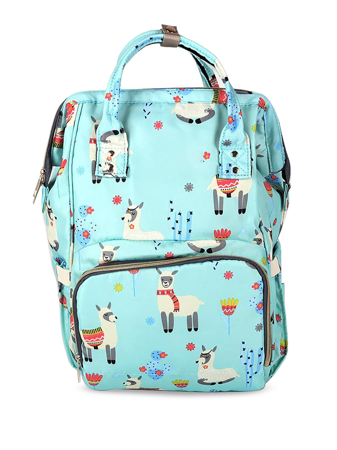 HOUSE OF QUIRK Kids Conversational Printed Diaper Bag