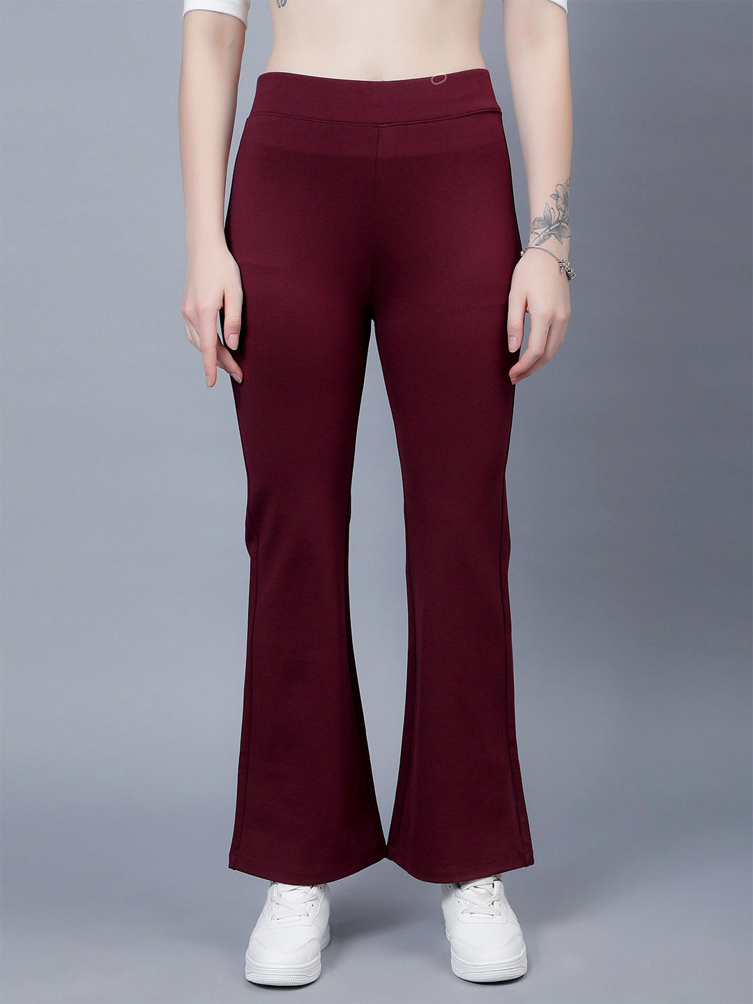 Buy Steele Women Relaxed Fit Cotton Bootcut Jeggings Jeggings