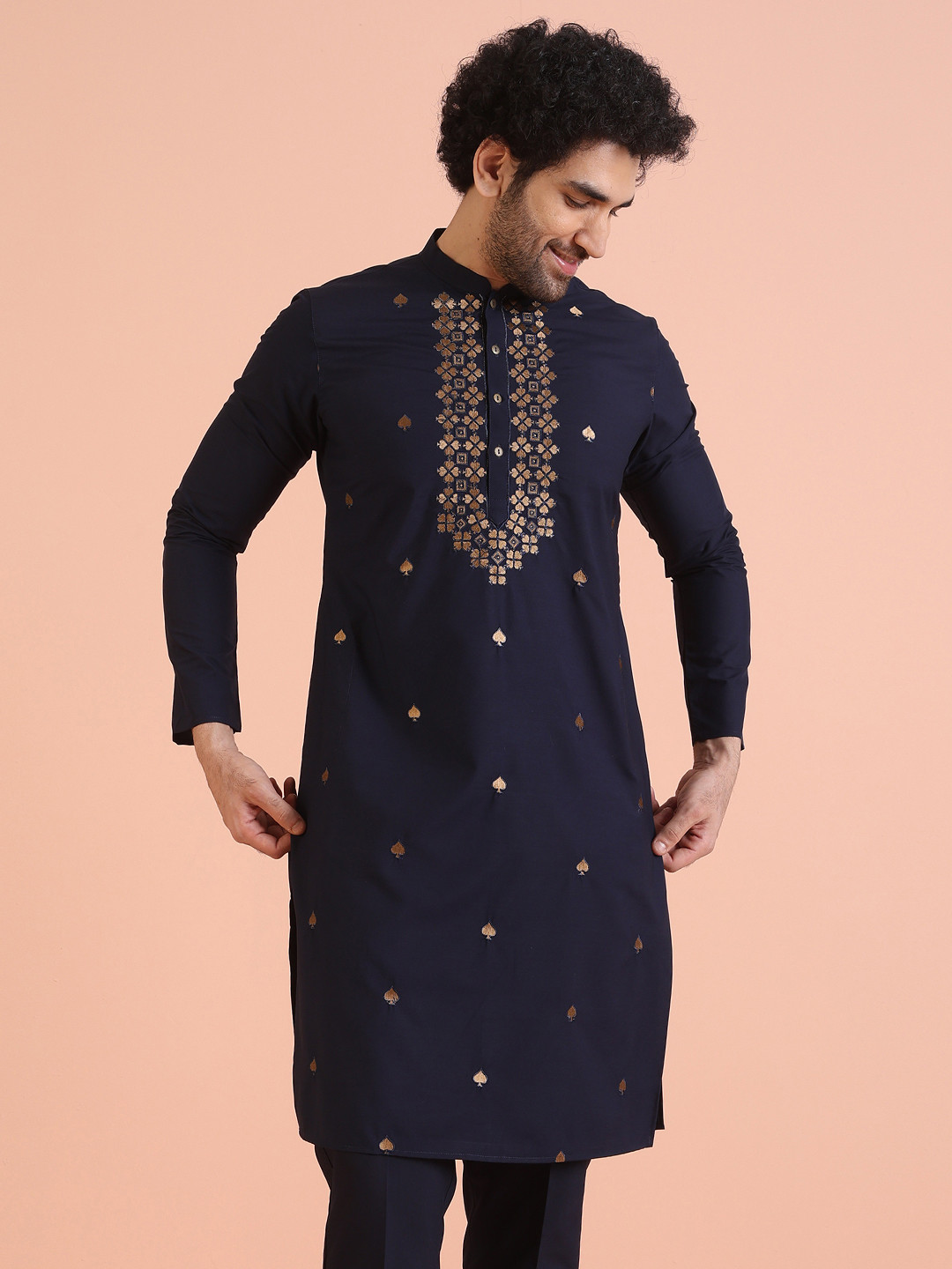 Light Embroidered Kurta