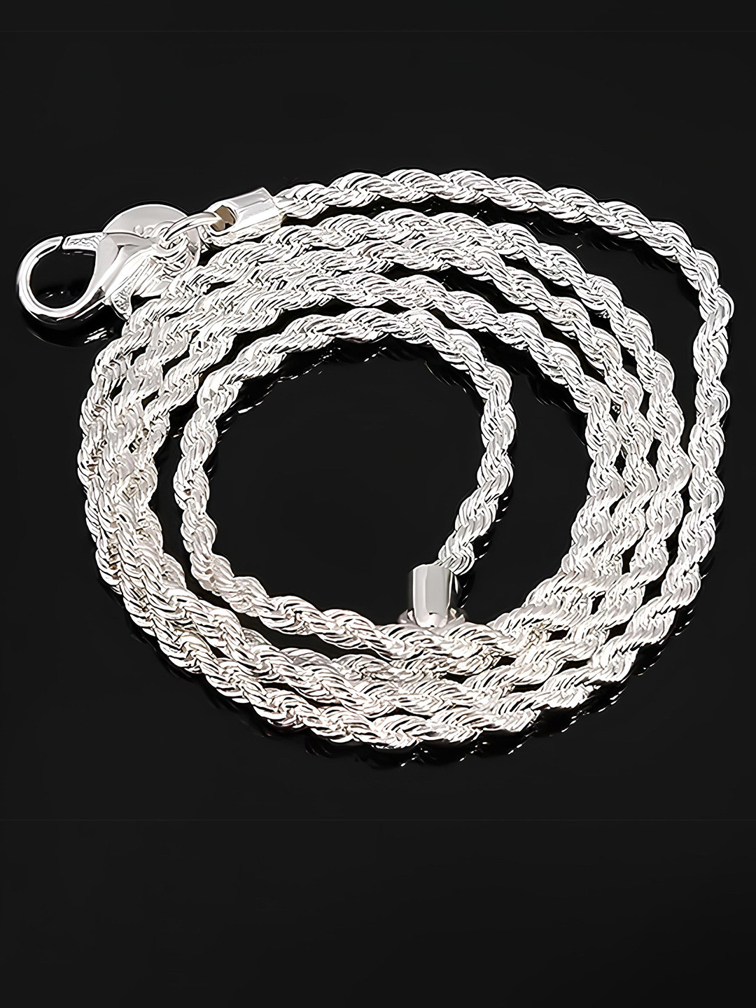 KARISHMA KREATIONS Silver-Plated Tribal Chain
