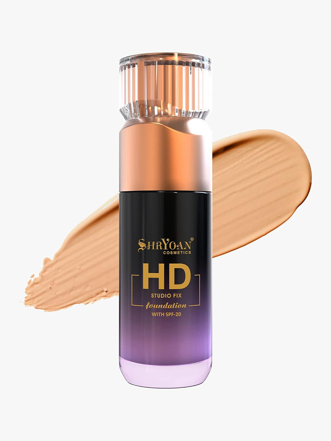SHRYOAN HD Studio Fix SPF20 Waterproof Foundation 55 ml - Sand Glow 04